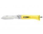 CANIF OPINEL DIY INOX/JAUNE VIROB+2EMBTS